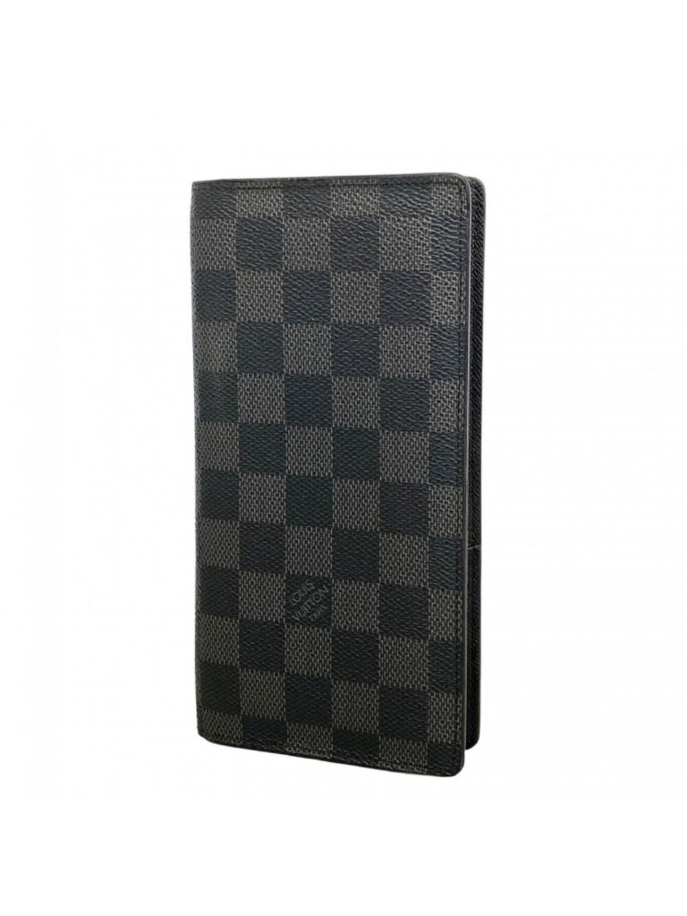 Louis Vuitton Wallet Damier Graphite Portefeuille Brazza Black